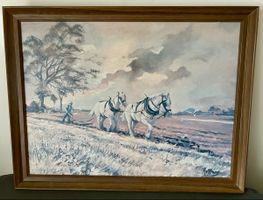 Tableau « Laboureur » impression sur panneau